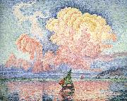 Antibes, the Pink Cloud, Paul Signac